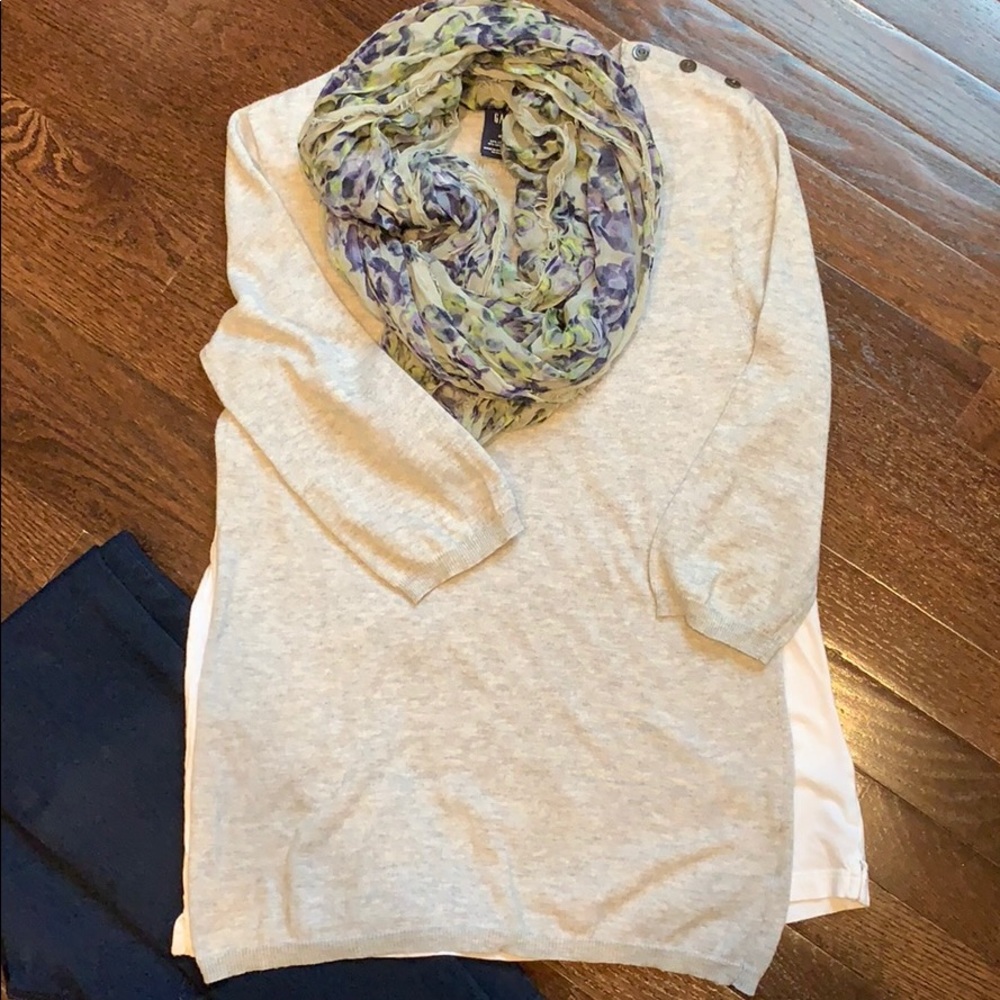 Lightweight grey sweater